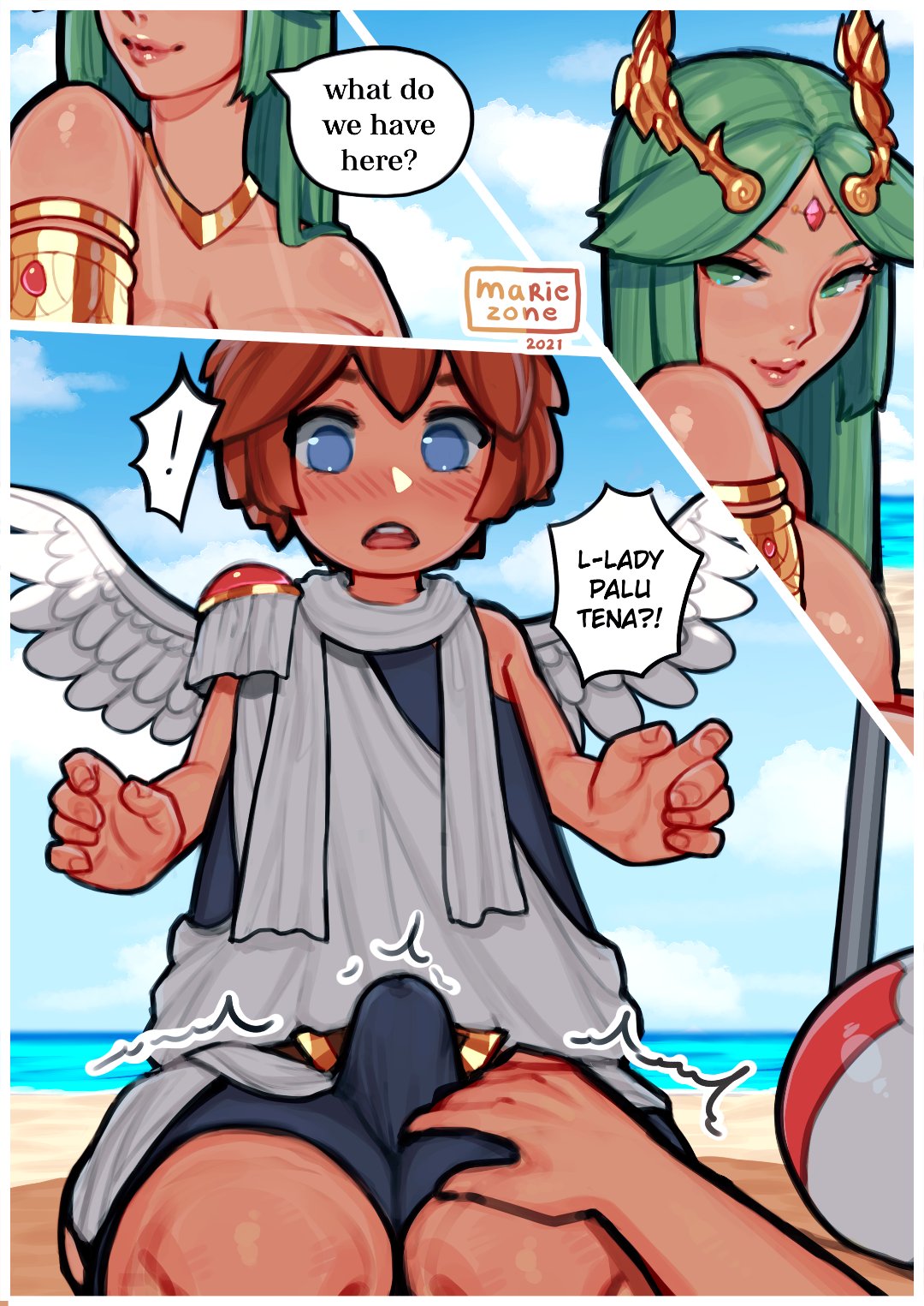 Palutena and Pit page 10 full
