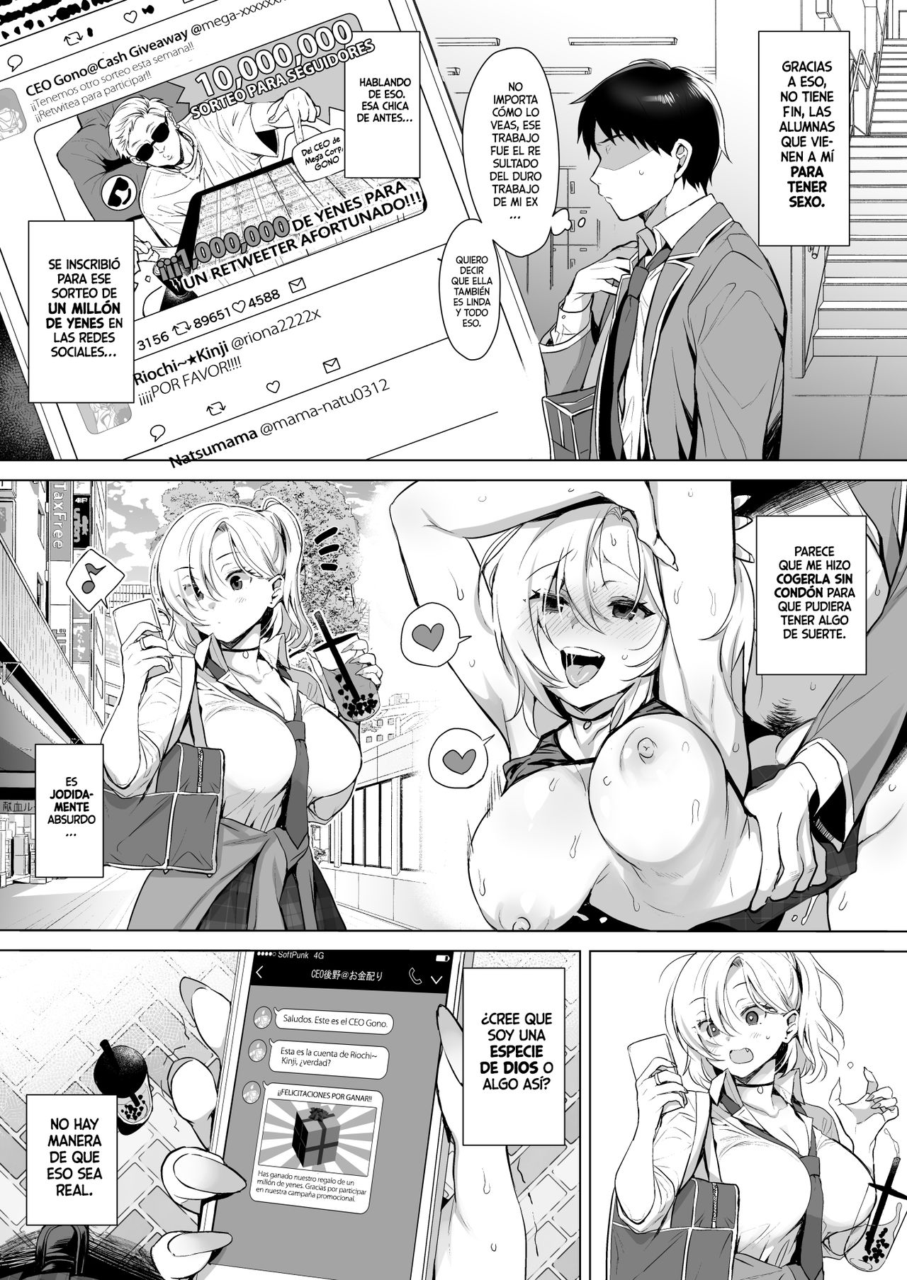Gyouretsu no Dekiru Chinpo | Desfile de Chicas por un Pene page 7 full