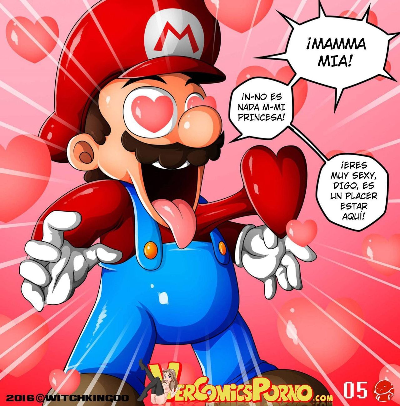 Princess Peach in: Thanks Mario! page 6 full