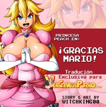 Princess Peach in: Thanks Mario! cover