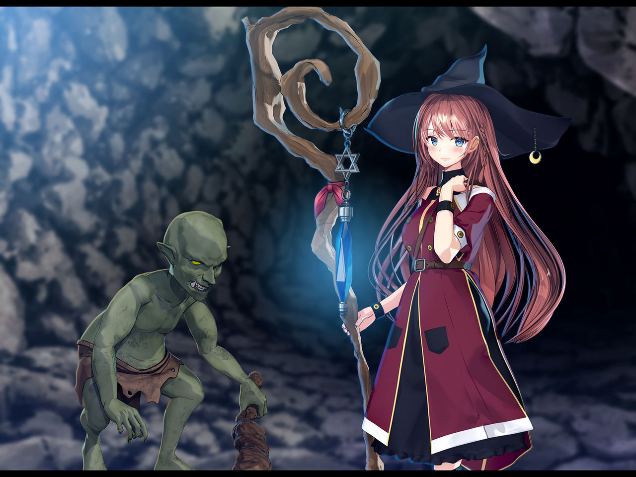 Shoshinsha Mahoutsukai wa Goblin Senyou no Haramibukuro to Shite page 9 full