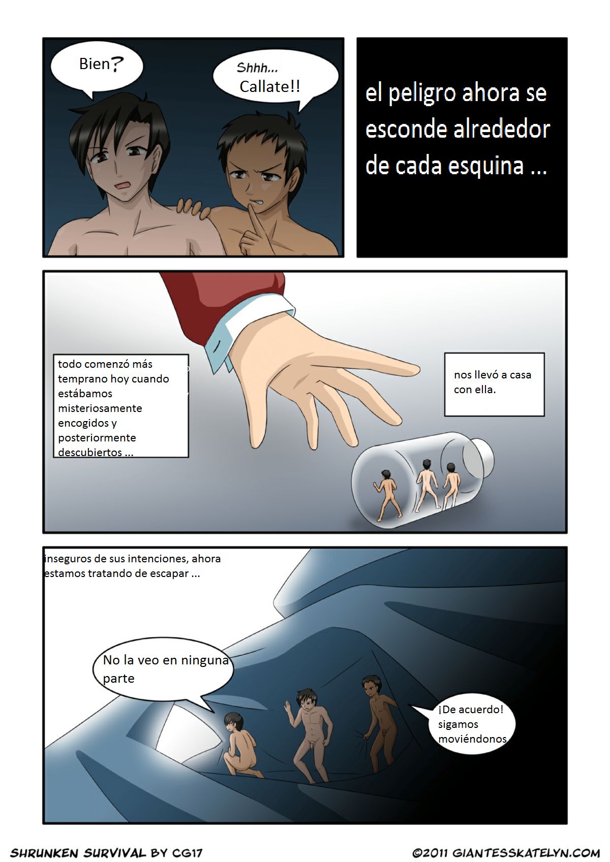Shrunken Survival - Supervivencia encogida - ESPAÑOL page 2 full