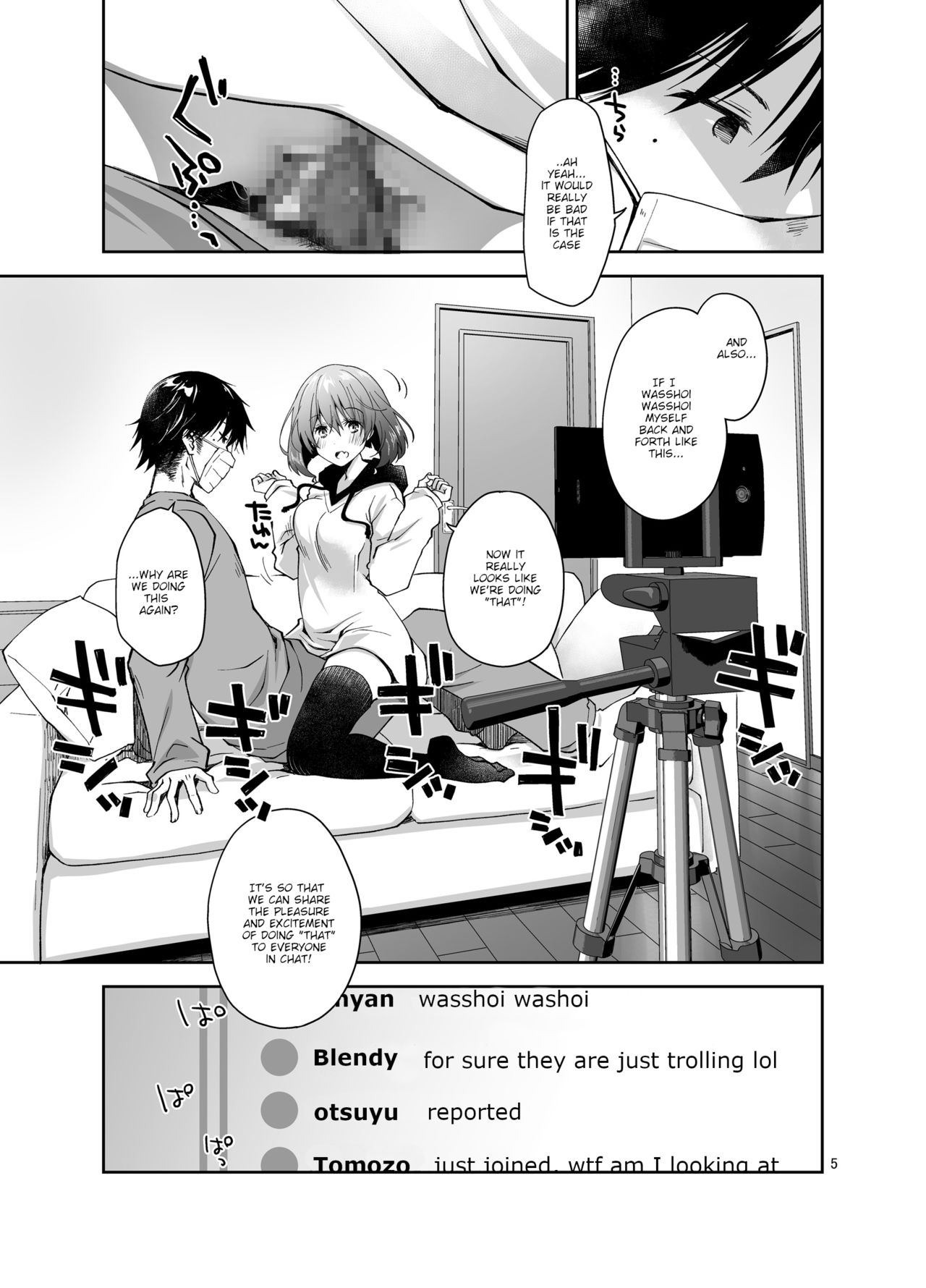 Nama de Haishin Yattemasu | Live Stream Raw Sex page 4 full