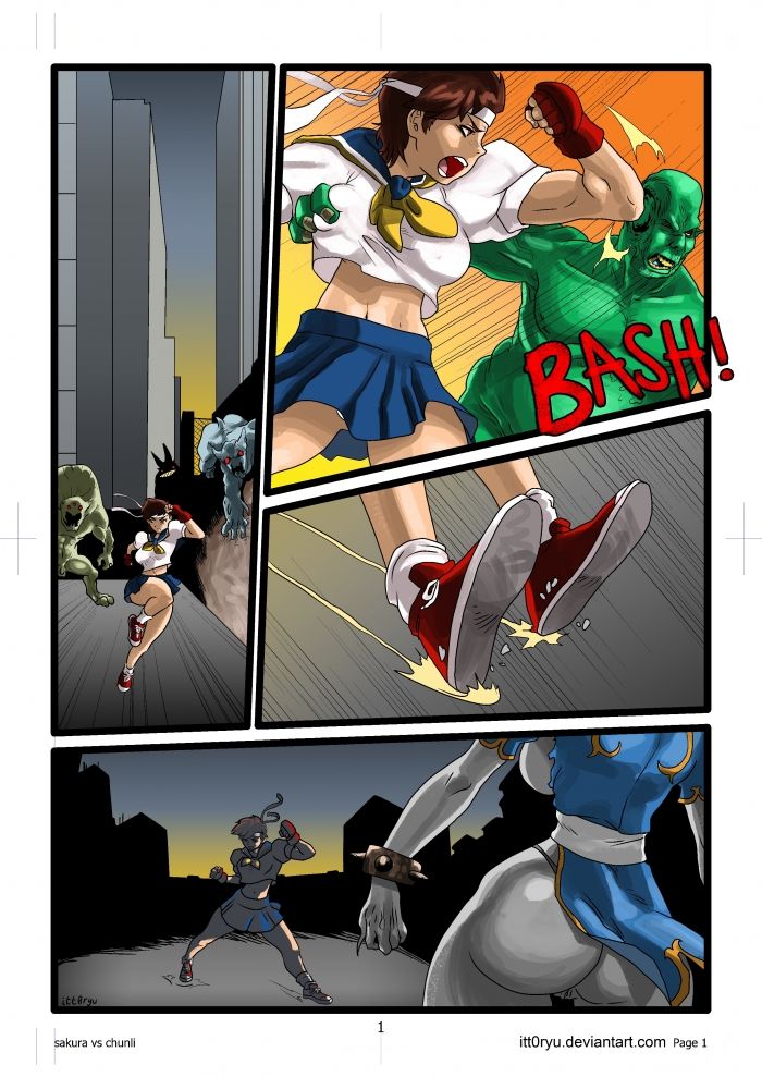 Vamp Fight page 1 full