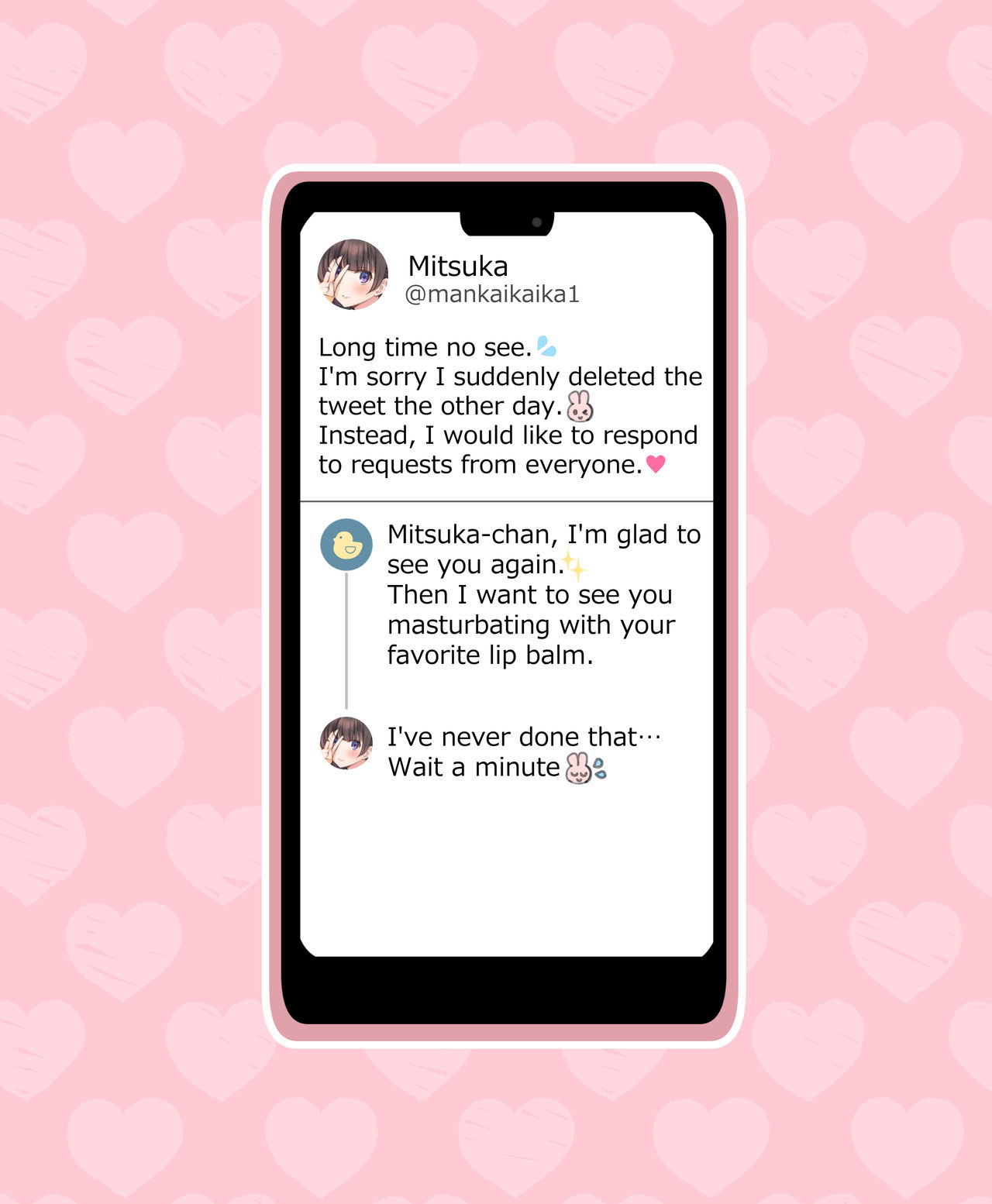 Secret account Mitsuka-chan ❤part2 page 1 full