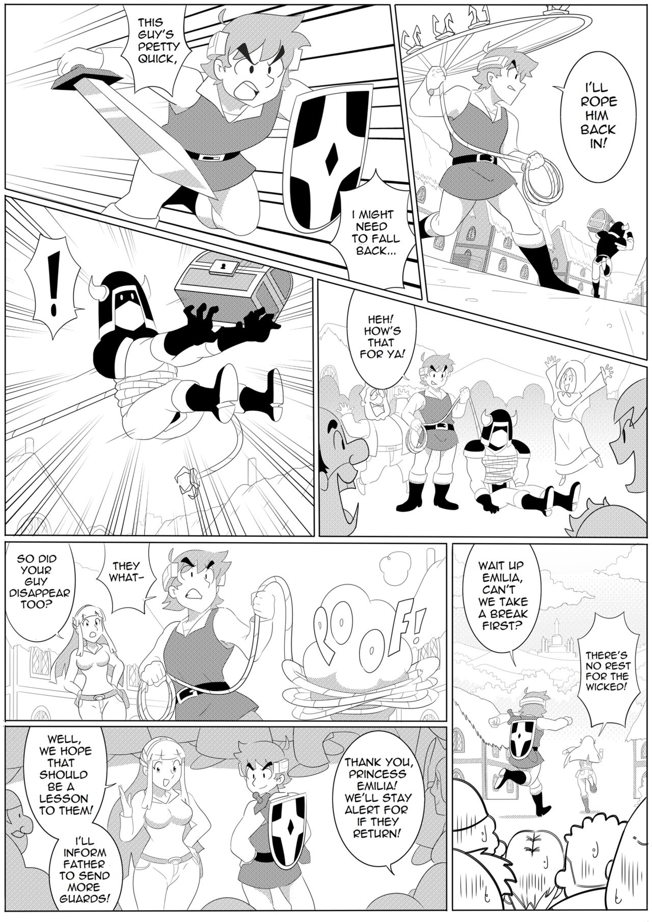 Tales of Autra: Shrink Adventures Ch.1 "Emilia's Stump Stop" page 2 full