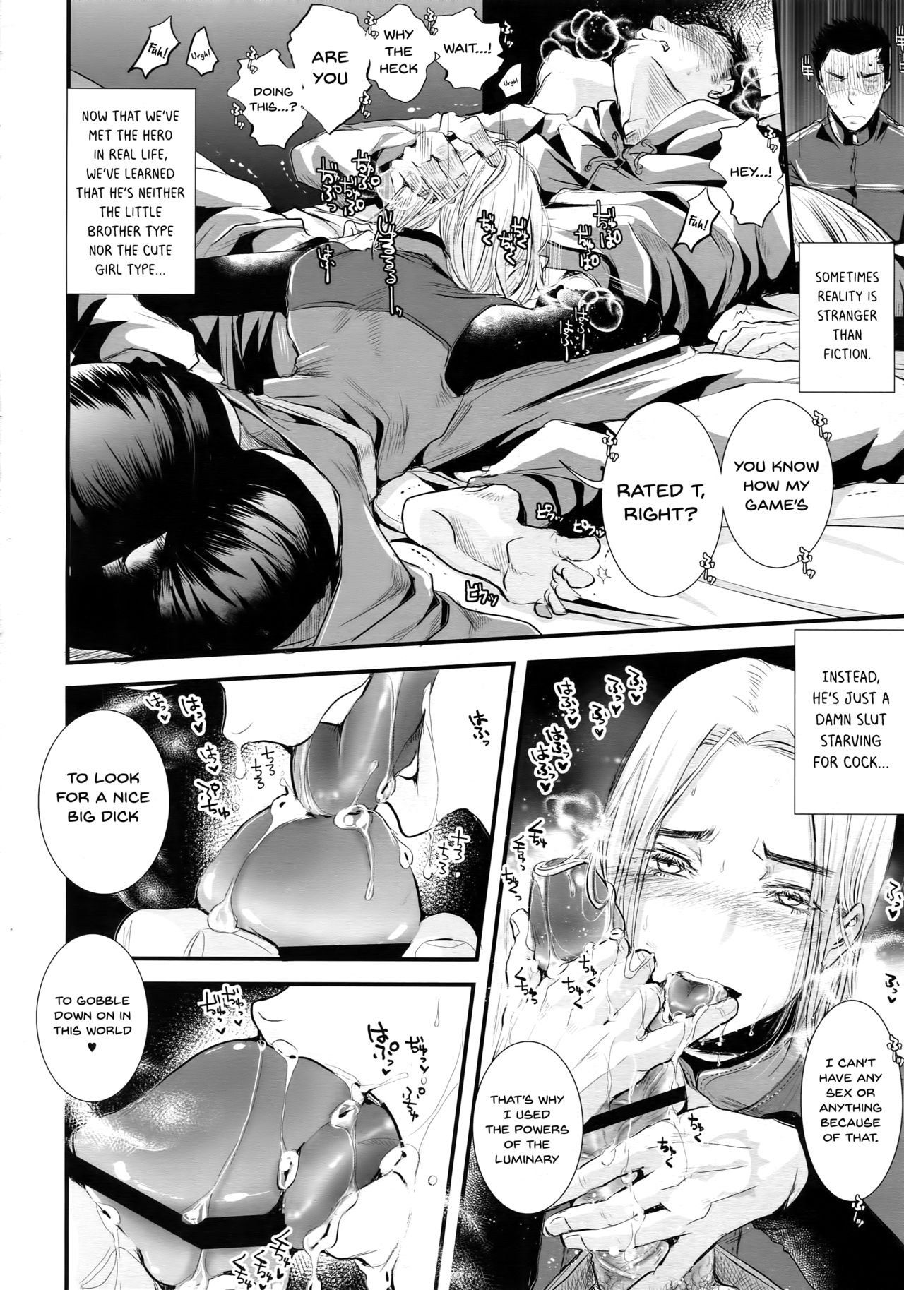 Sekai o Sukutta Yuusha-sama ga Dosukebe Mesu Bitch datta Ken page 3 full