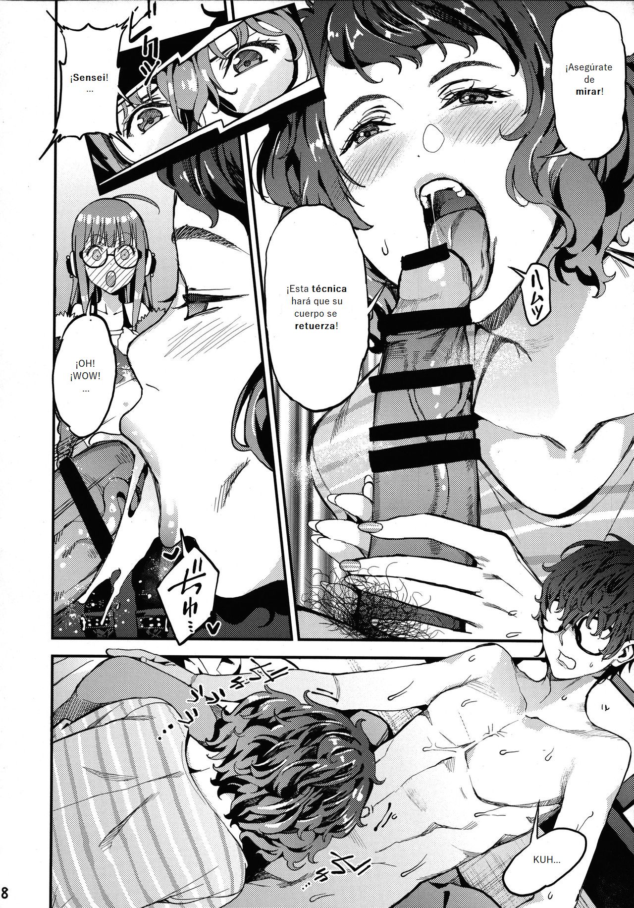 Kawakami Sensei to Futaba no Himitsu Kojin Jugyou | Una lección privada y secreta con Futaba y Kawakami-sensei page 8 full