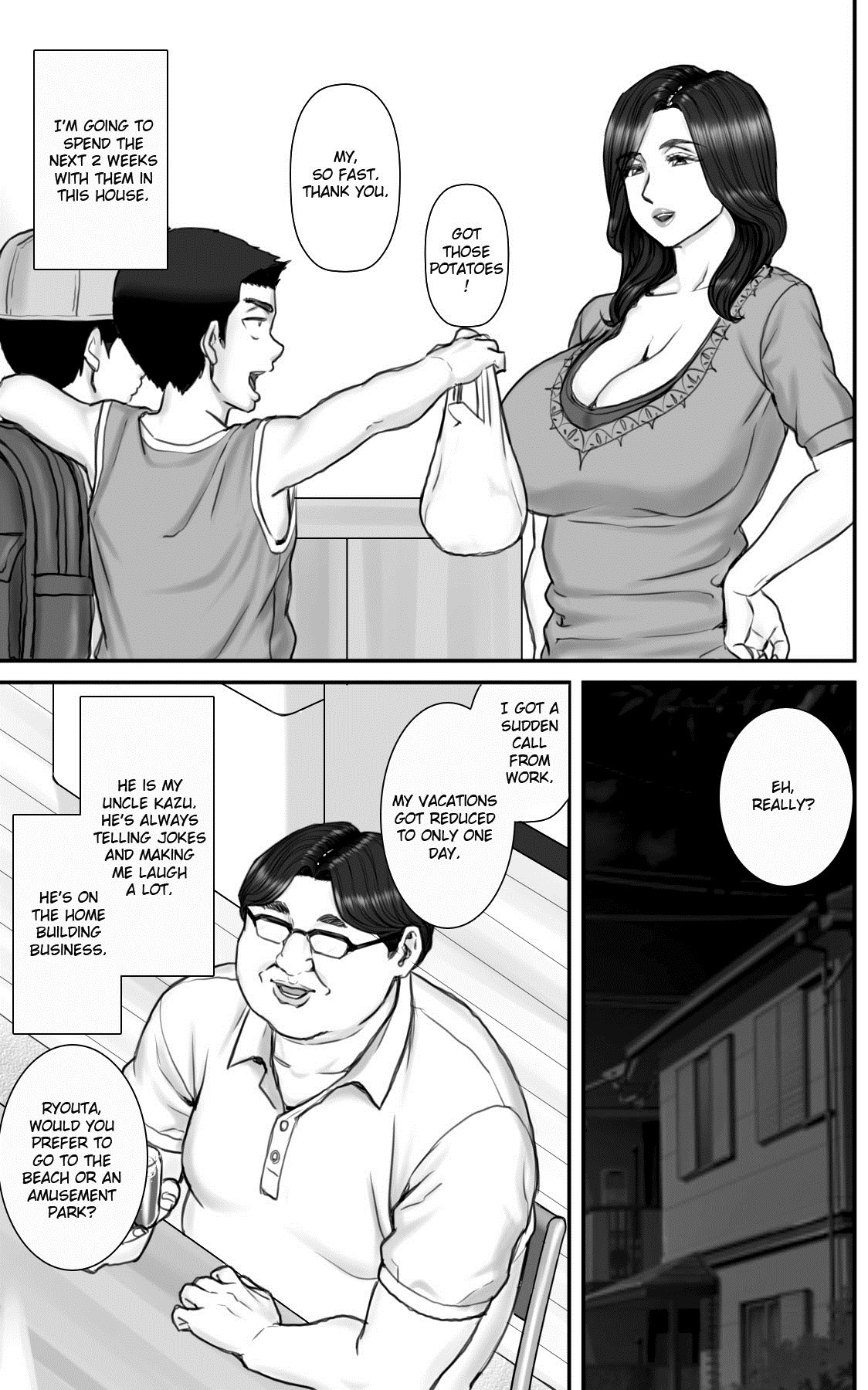 Shinseki no Oba-chan to Sex Shimakuru Natsuyasumi | A summer vacation in which I have nonstop sex with my aunt page 5 full