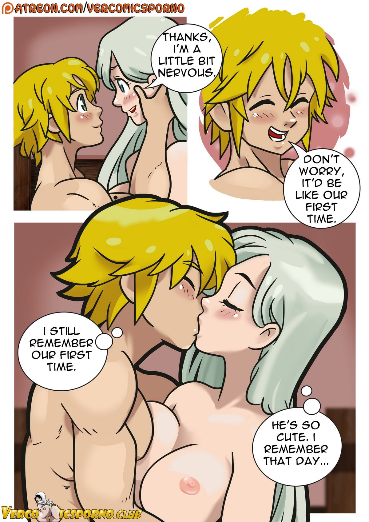 - The First Encounter -  -  -  - Complete page 5 full