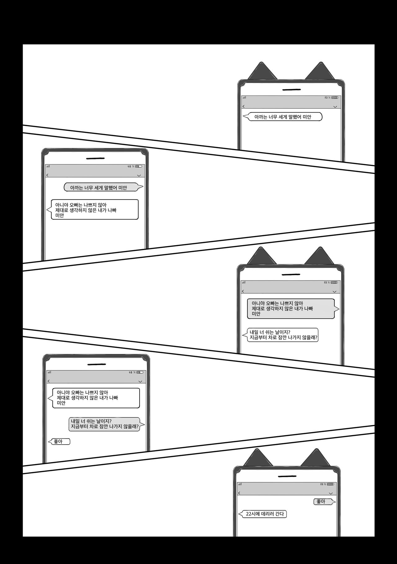 Kuroneko Choco Ice 5 | 검은 고양이 초코아이스크림 5 page 7 full