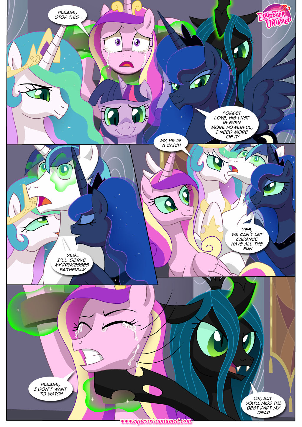 Shining Through The Darkness | My Little Pony Friendship is Magic page 6 full