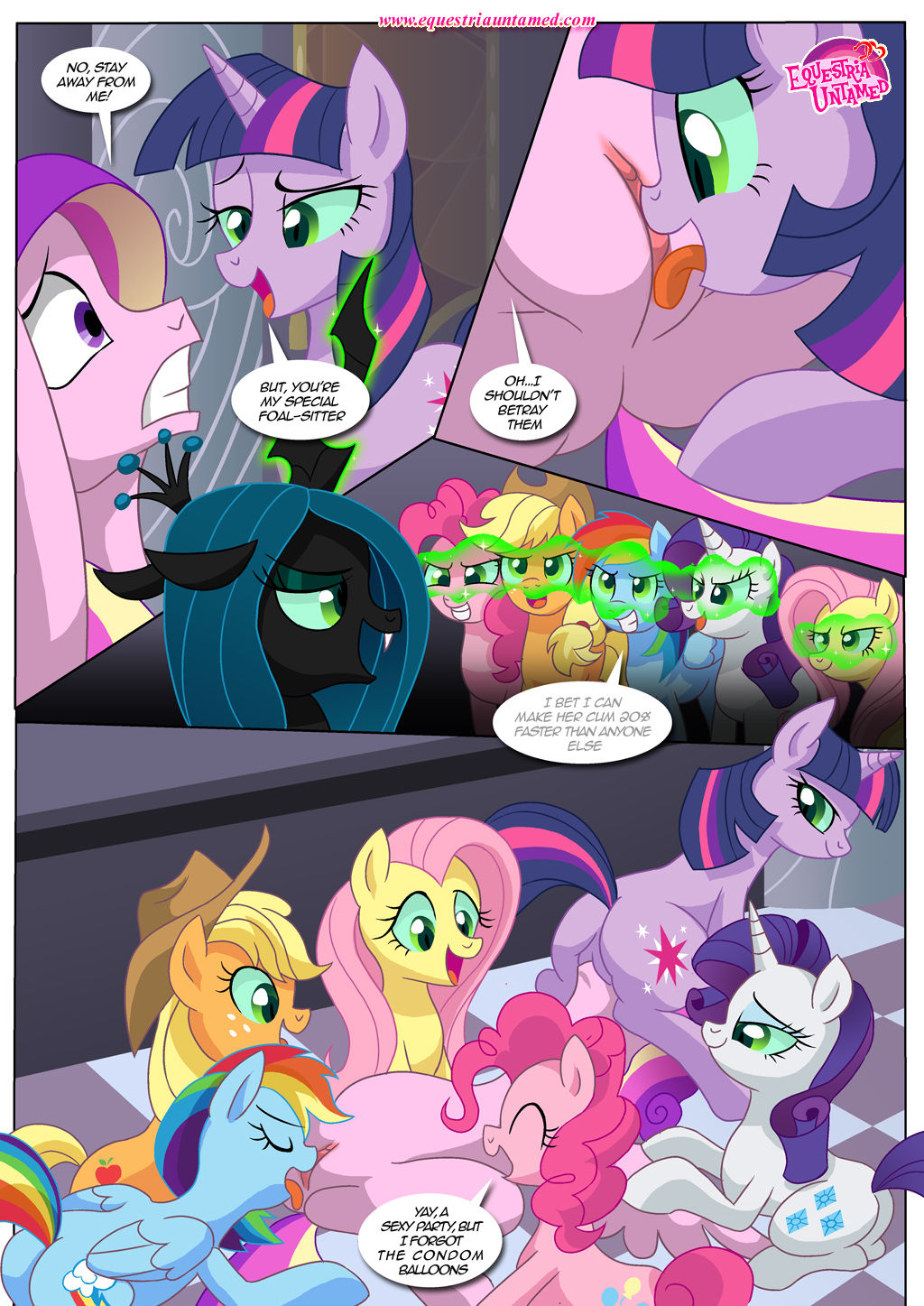 Shining Through The Darkness | My Little Pony Friendship is Magic page 8 full