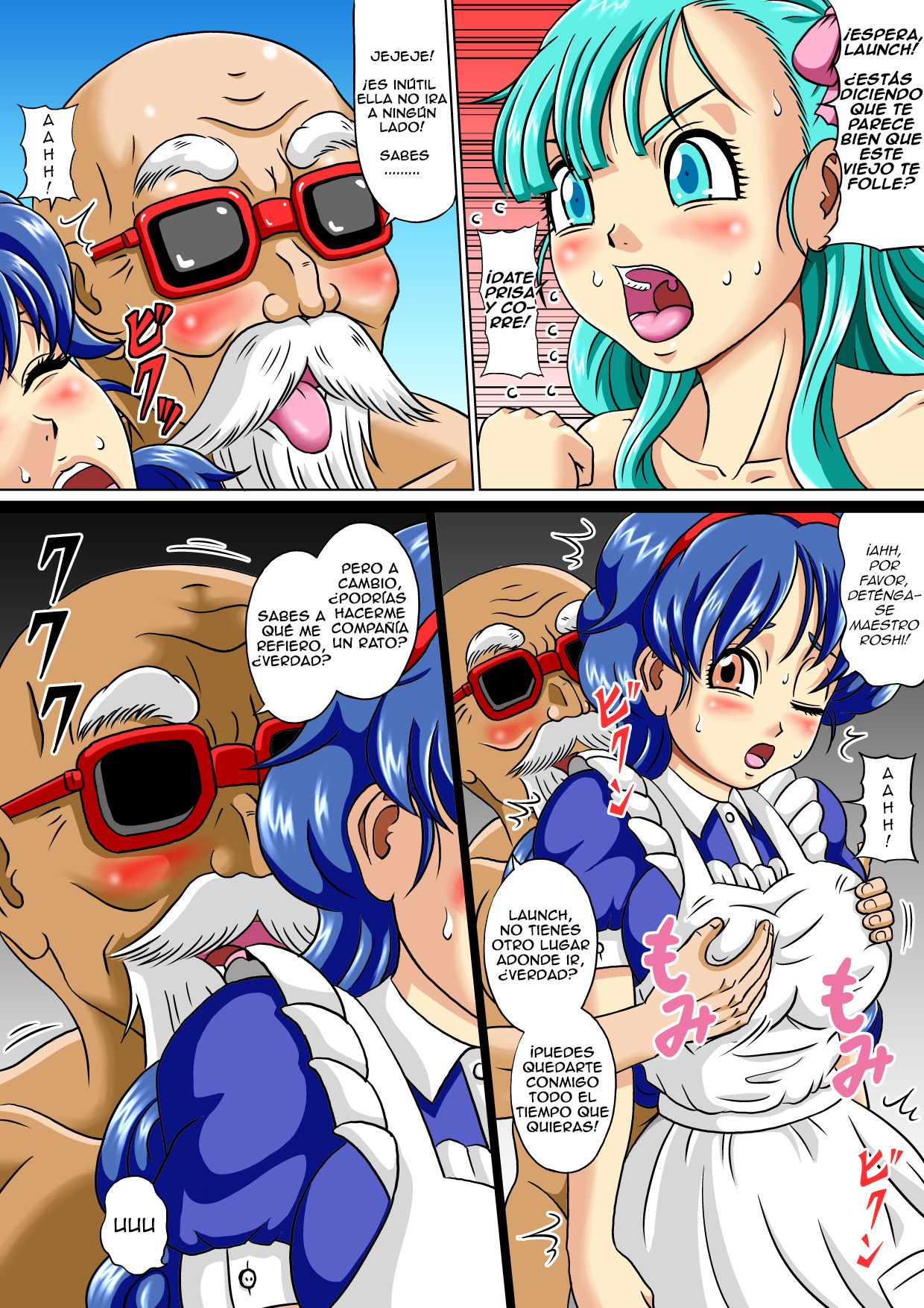 Kame Sennin no Bitch Choukyou | El entrenamiento de la perra del Maestro Roshi page 5 full