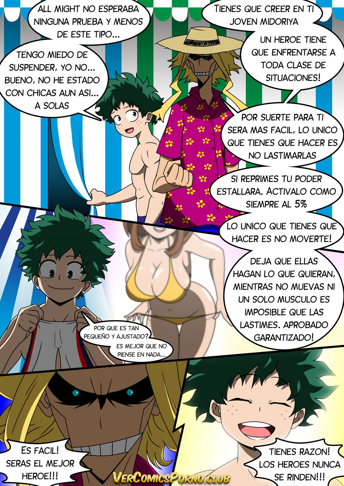 My Hentai Academia - Summer School   Complete page 9 full