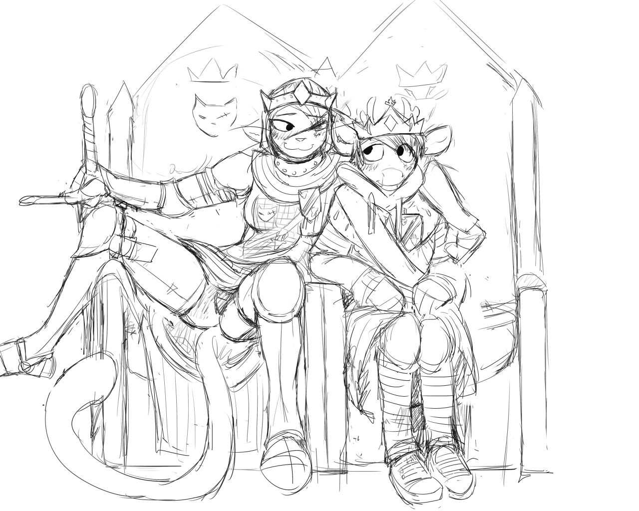 cat knight and deer prince page 2 full