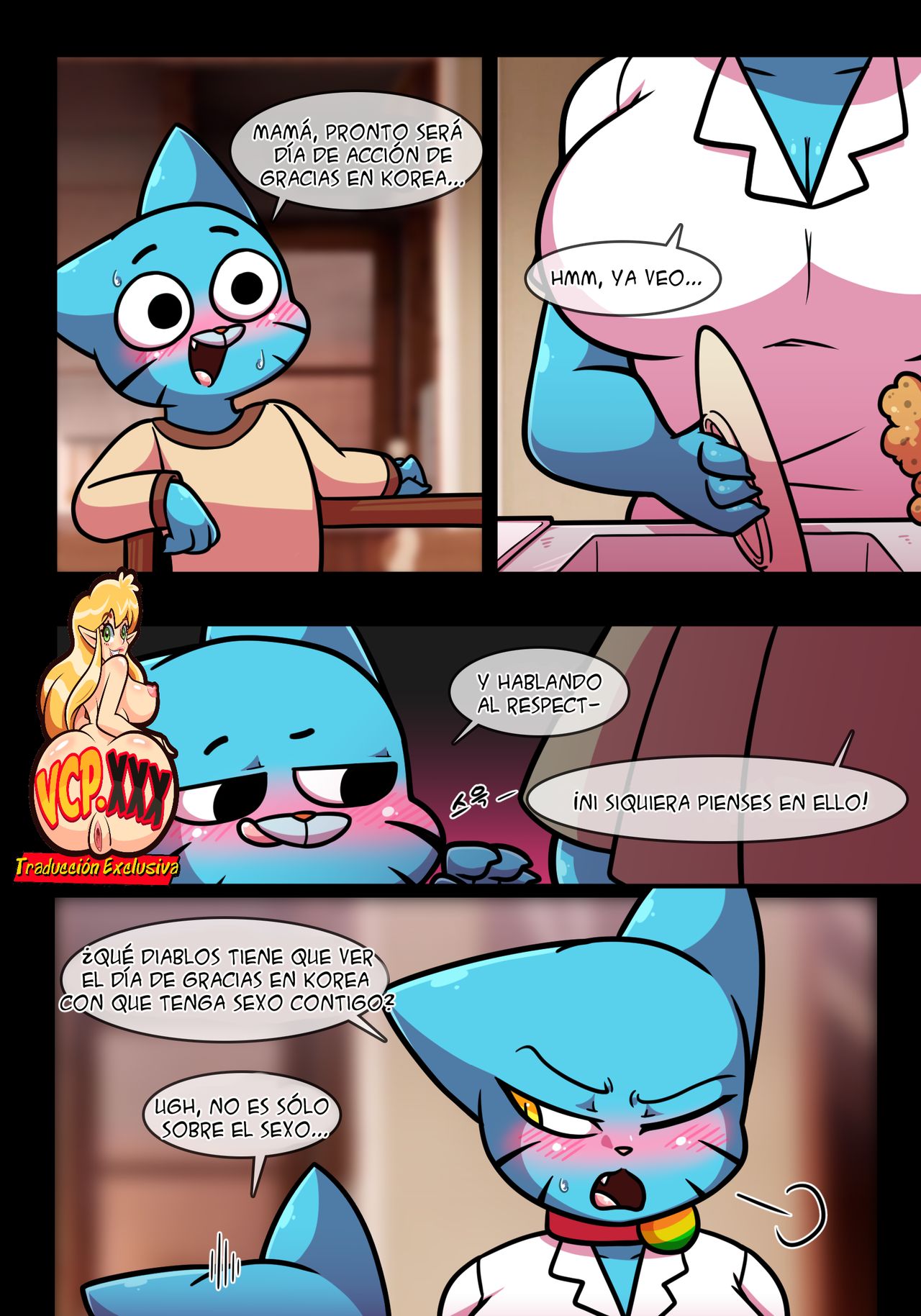 Lusty World of Nicole - Thanksgiving + Christmas -  - page 1 full