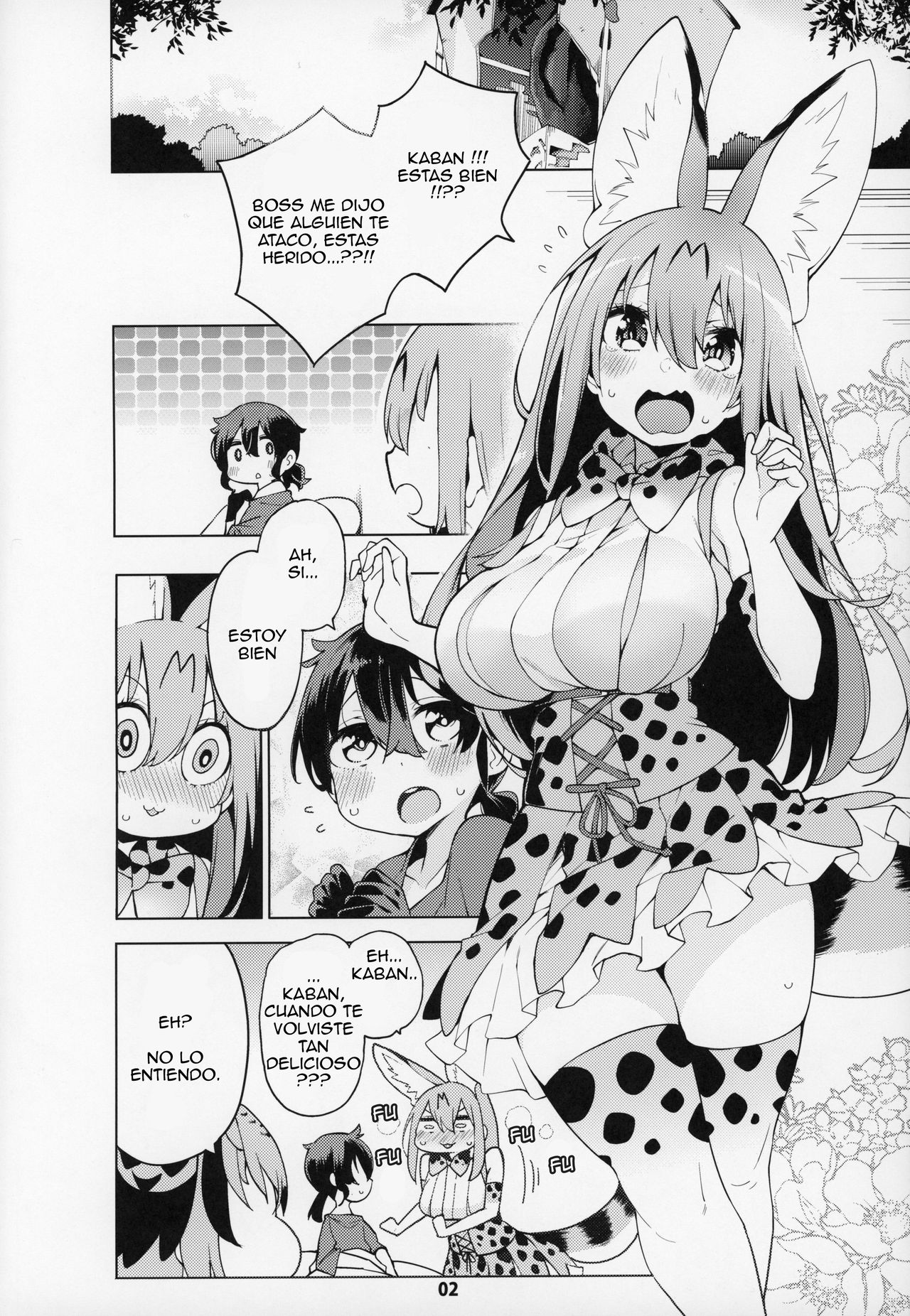 Miwaku no Serval Nee-san ~Paradise~ | La lujuria de Serval ~Paraíso~ page 3 full