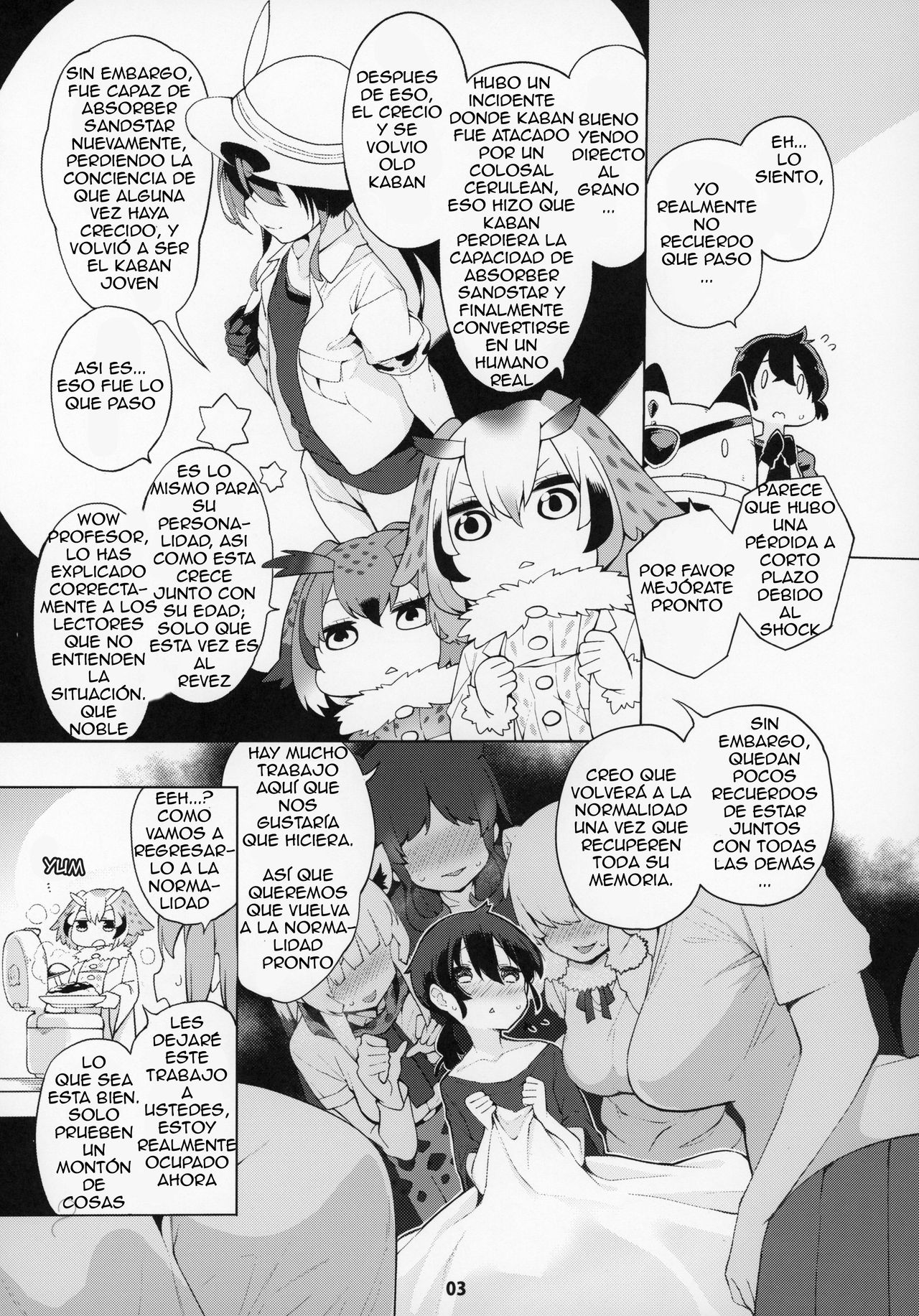 Miwaku no Serval Nee-san ~Paradise~ | La lujuria de Serval ~Paraíso~ page 4 full
