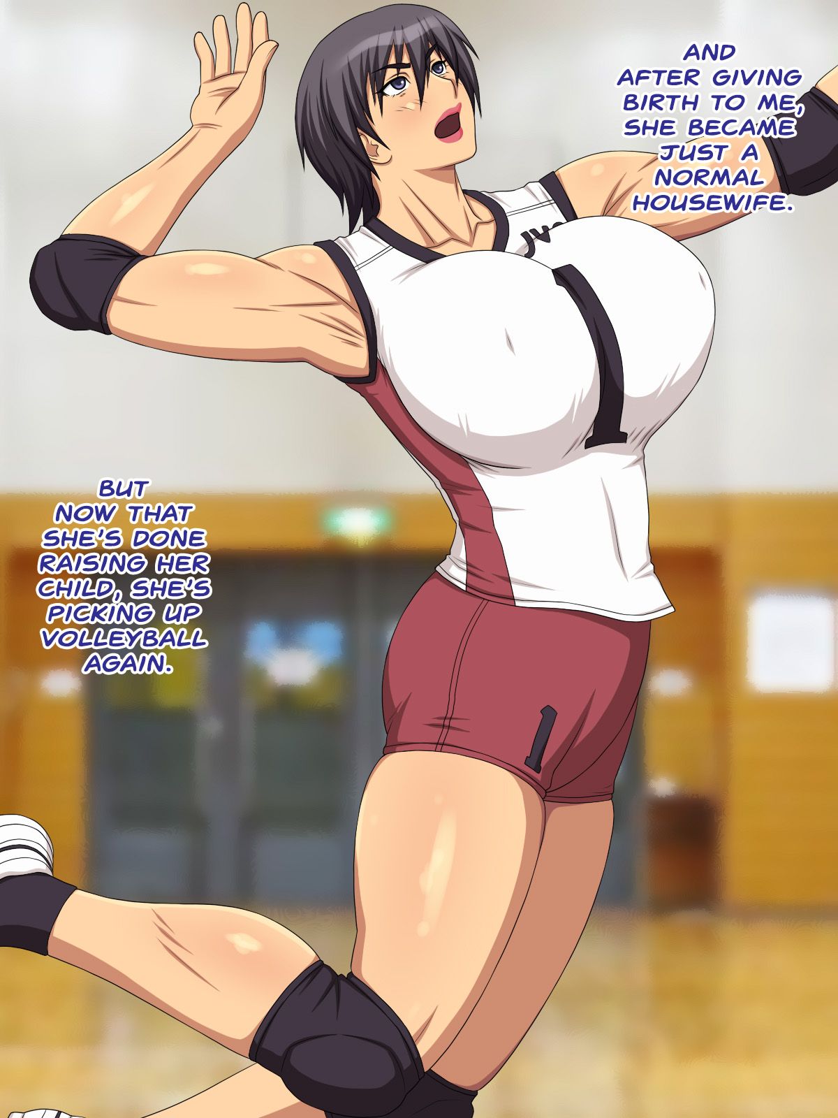 Mama wa Mama-san Volleyballer page 4 full