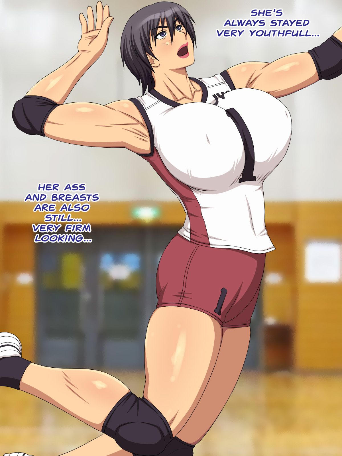 Mama wa Mama-san Volleyballer page 6 full