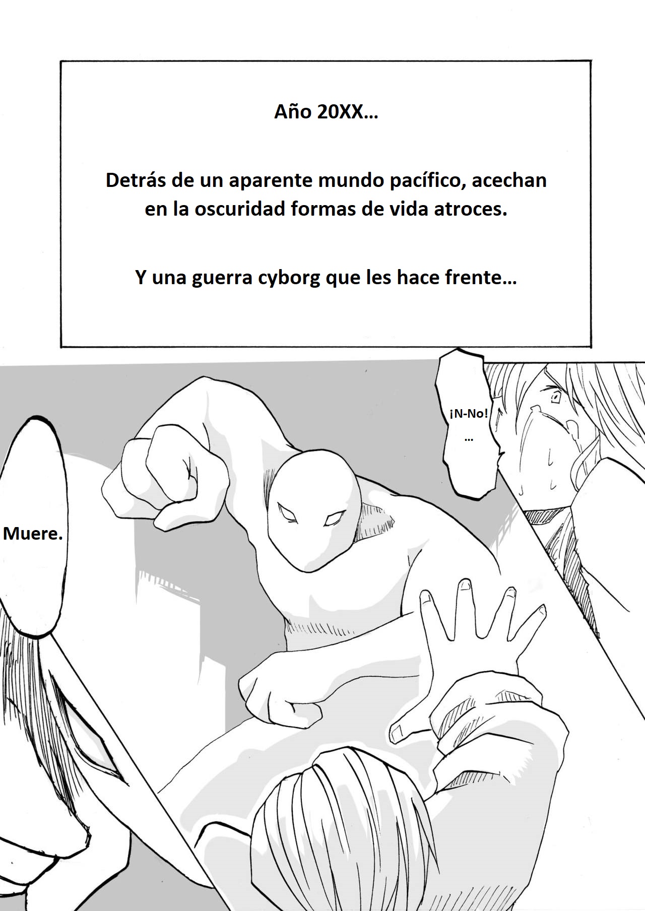 Cyborg Senshi no Haiboku | La derrota de la Guerra Cyborg page 2 full