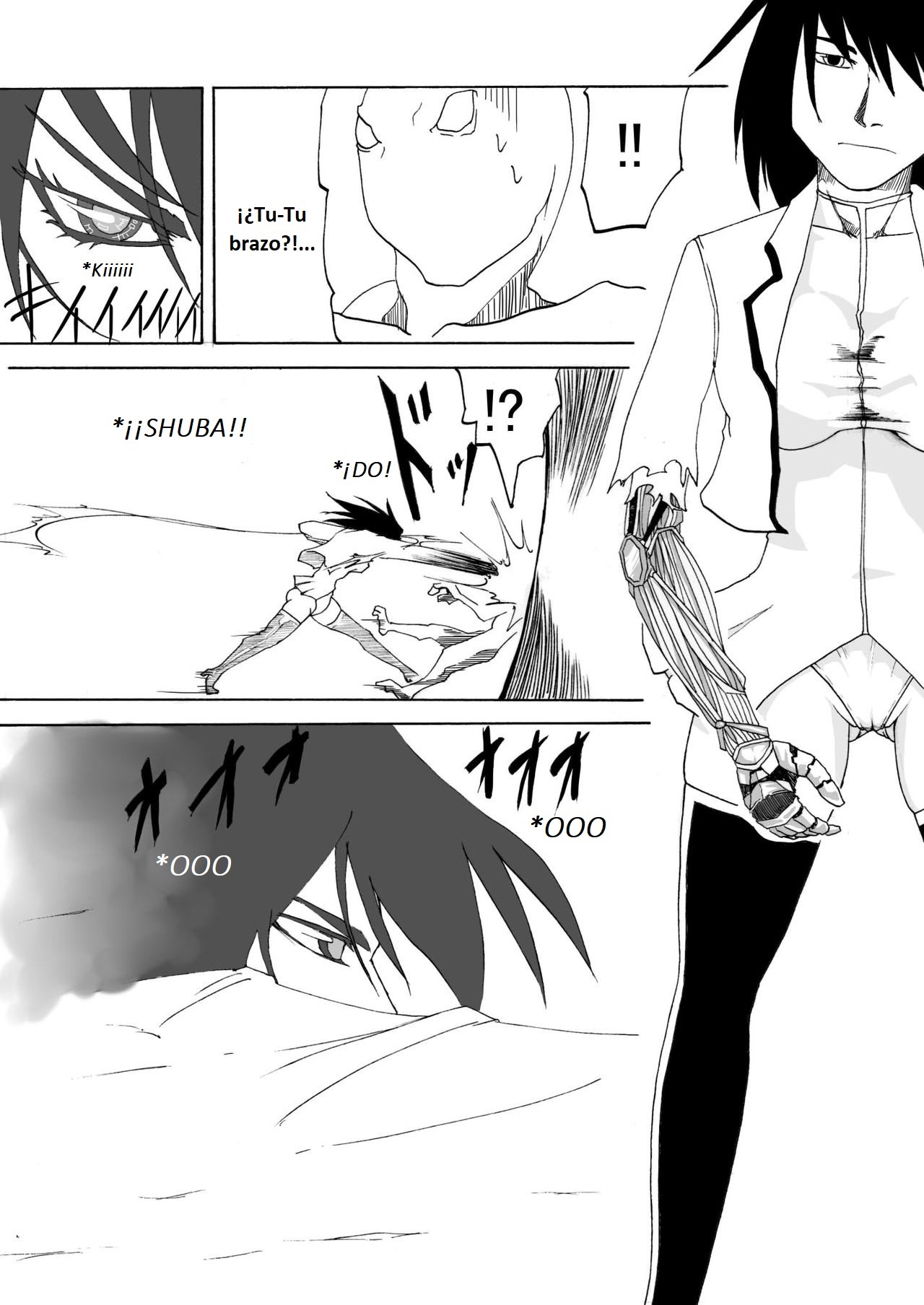 Cyborg Senshi no Haiboku | La derrota de la Guerra Cyborg page 8 full