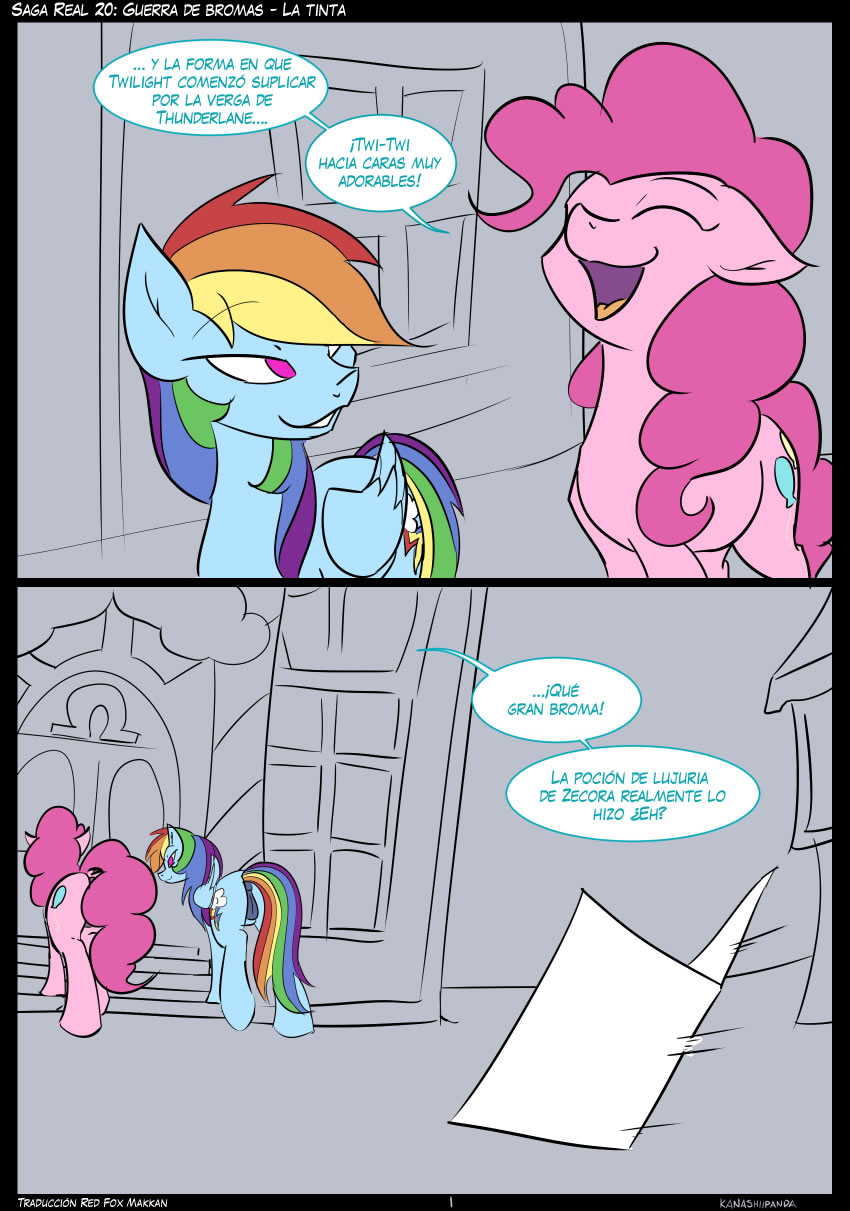 Royal saga 20 Guerra de Bromas: Tinta Real page 1 full