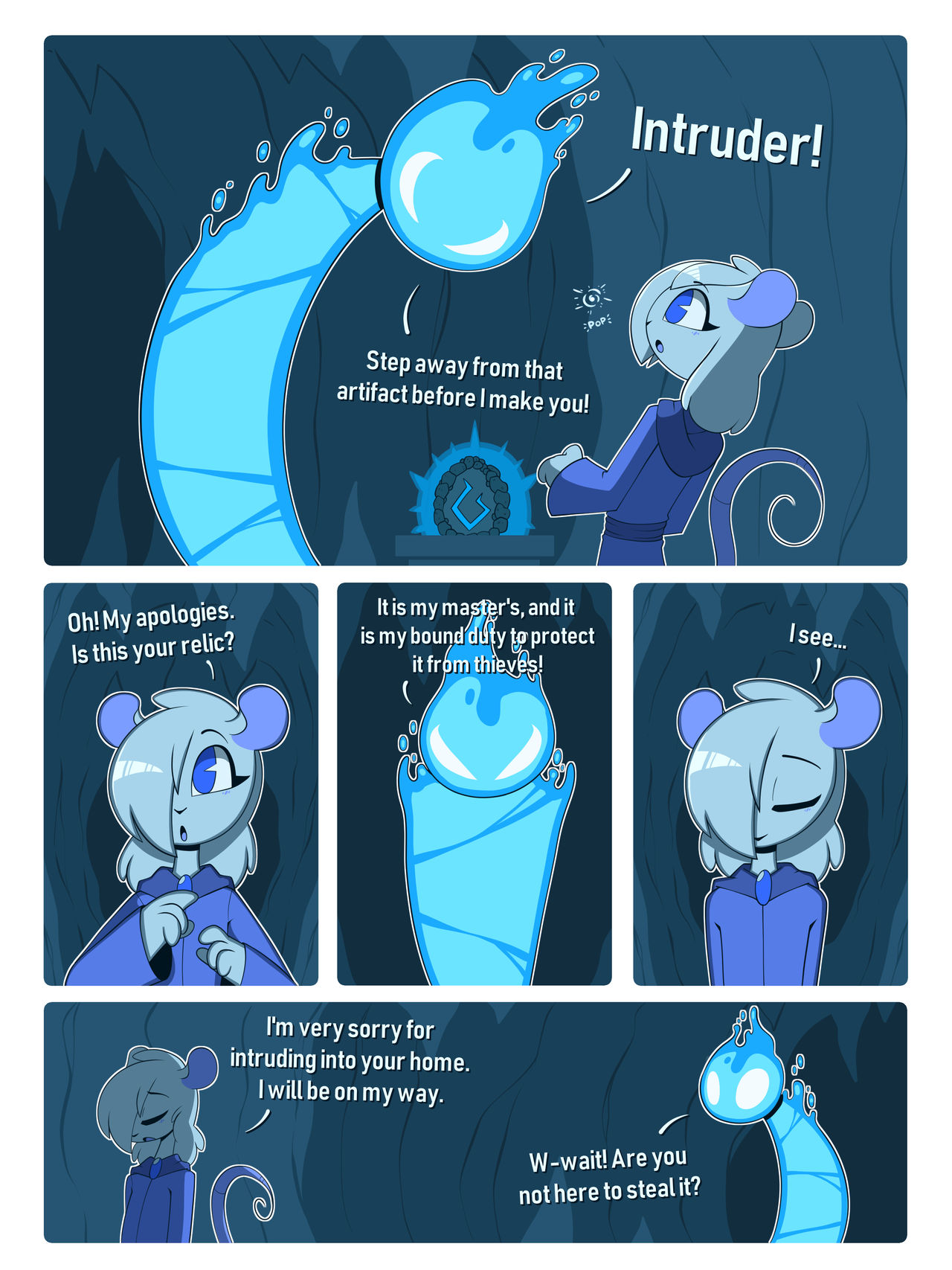 Blue Blazes page 2 full