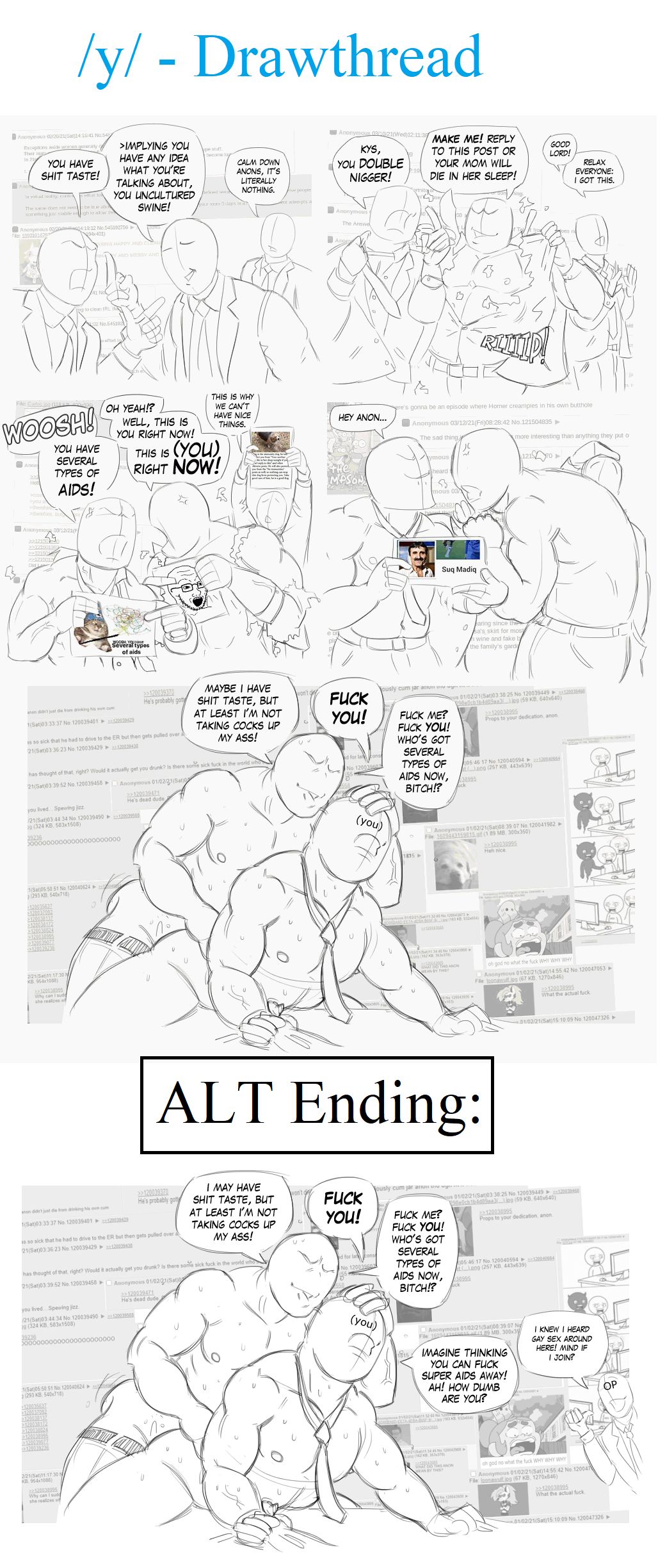 4chan /y/ drawthreads page 2 full
