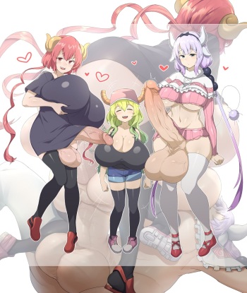 Small Lucoa x Big Kanna &amp; Iruru DP cover
