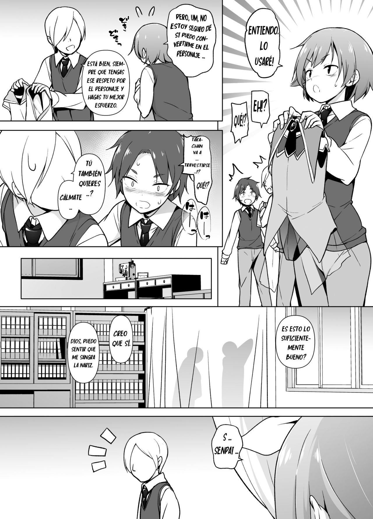 Cosplay Josou de HHH! page 9 full
