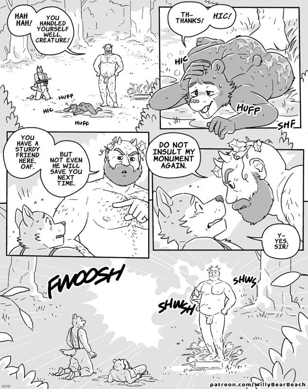 Willy the Alchemist in Monumental Mistake page 9 full