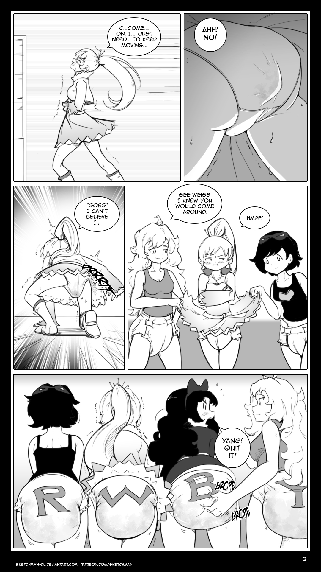 Commission: Team padded page 2 full