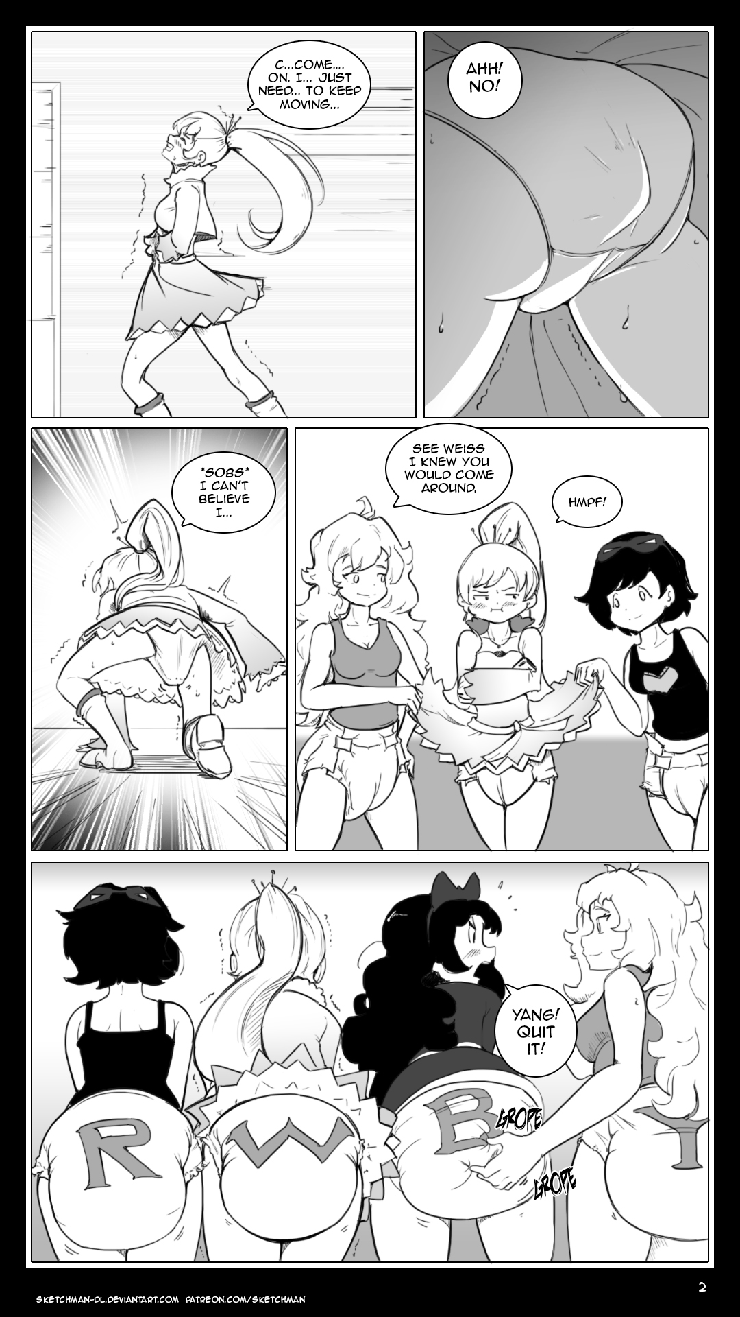 Commission: Team padded page 4 full