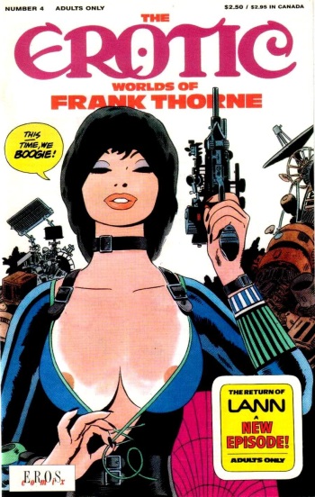 The Erotic Worlds of Frank Thorne #4 cover