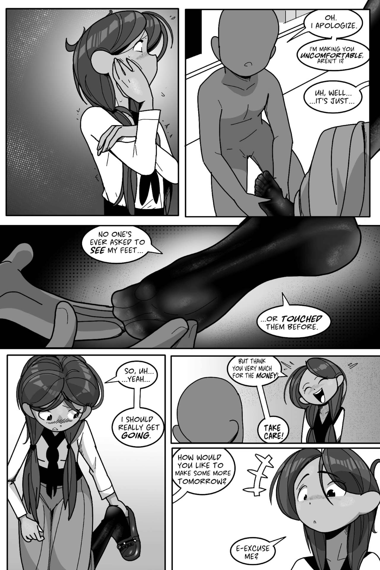 You Want to See My Feet? #1 page 7 full