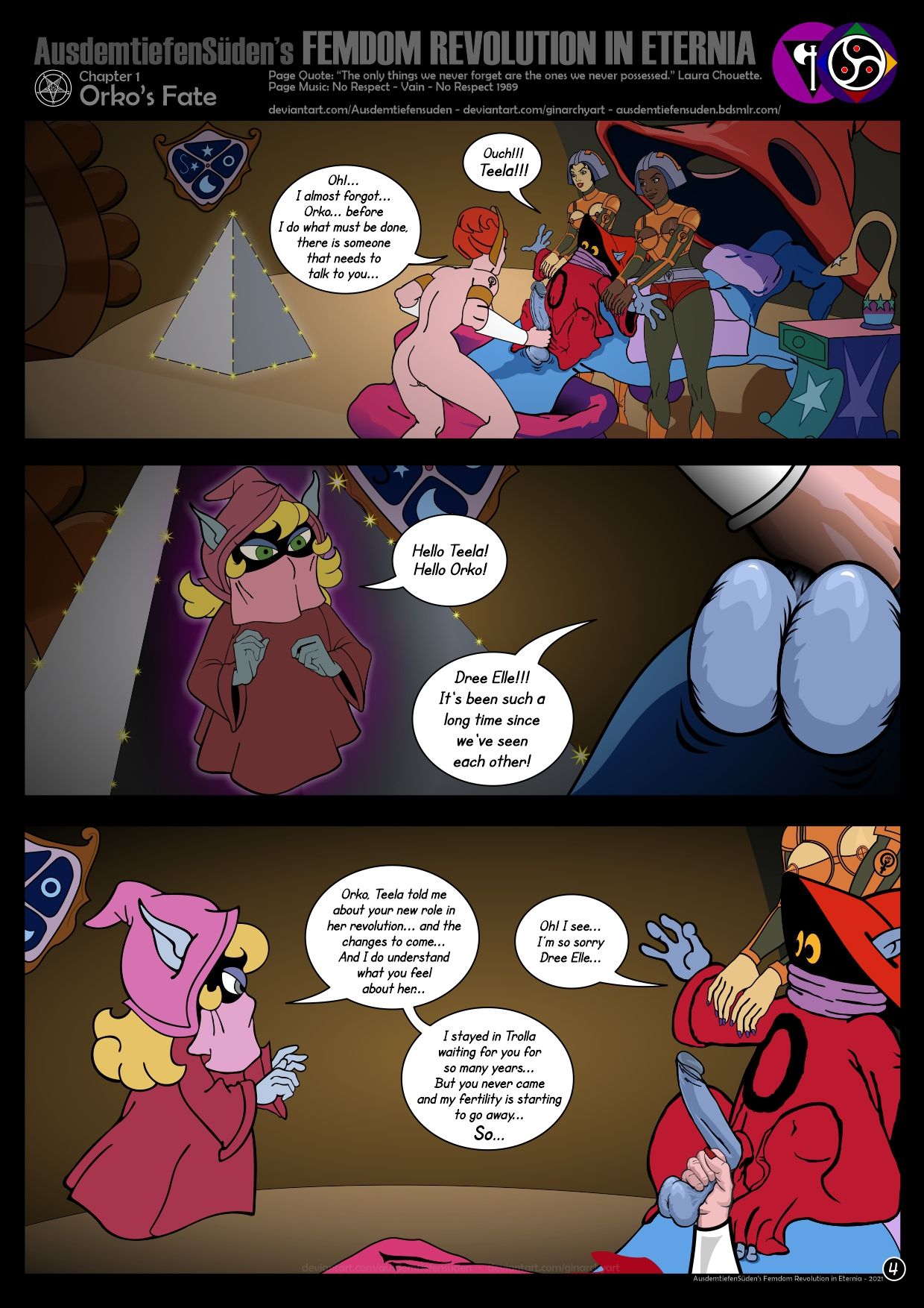 Femdom Revolution in Eternia page 5 full