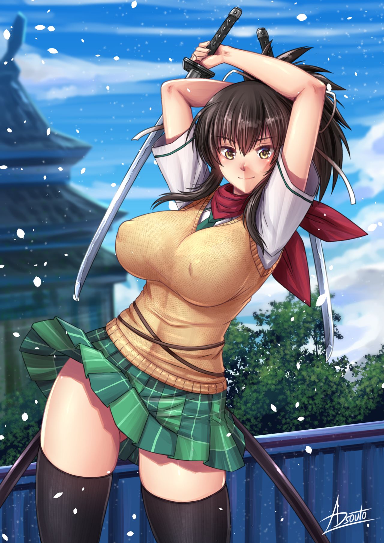 Asuka / Senran Kagura page 8 full