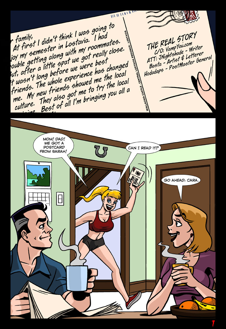 Black Vamp page 1 full