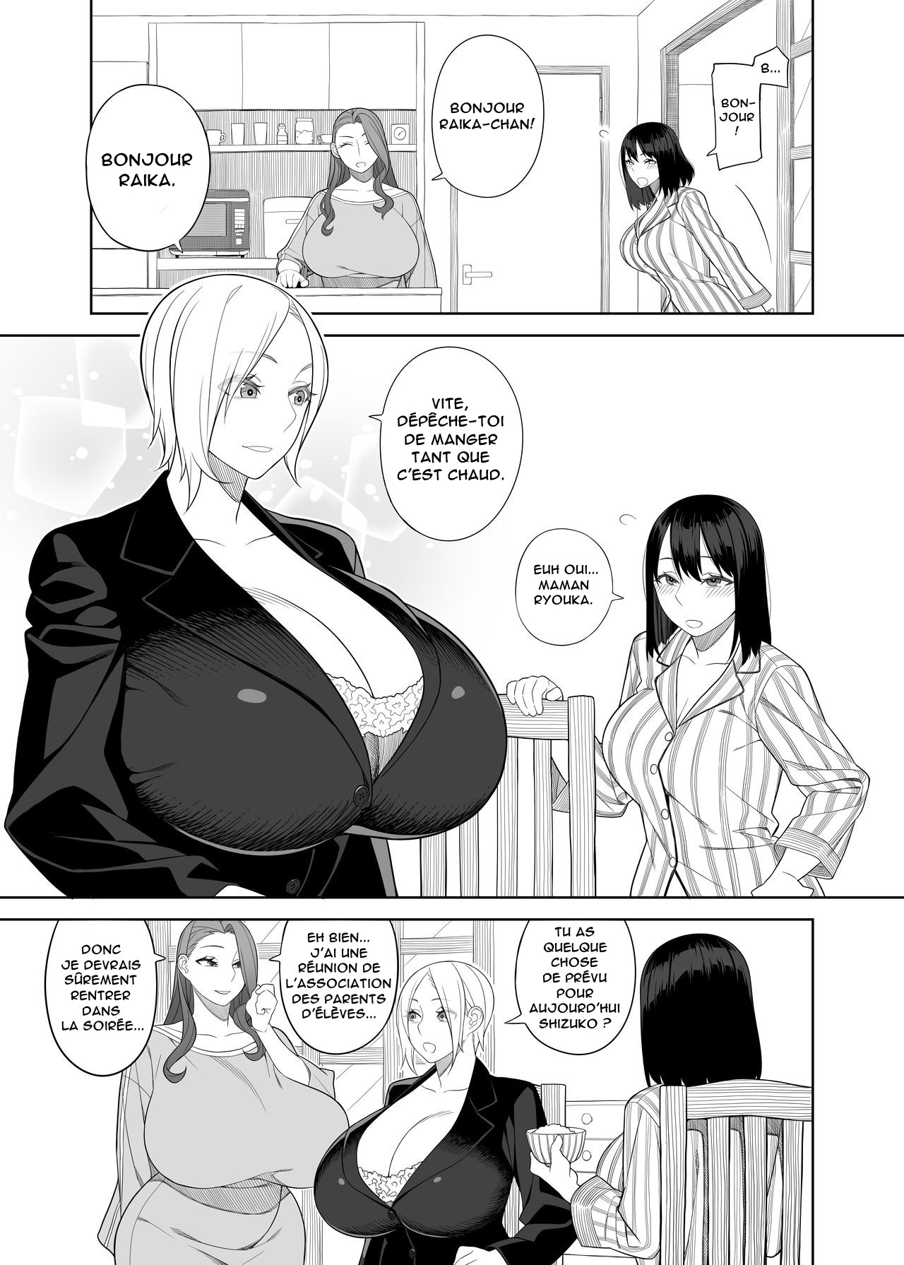 Bakunyuu Mama wa Gakuenchou no Onna 2 page 3 full