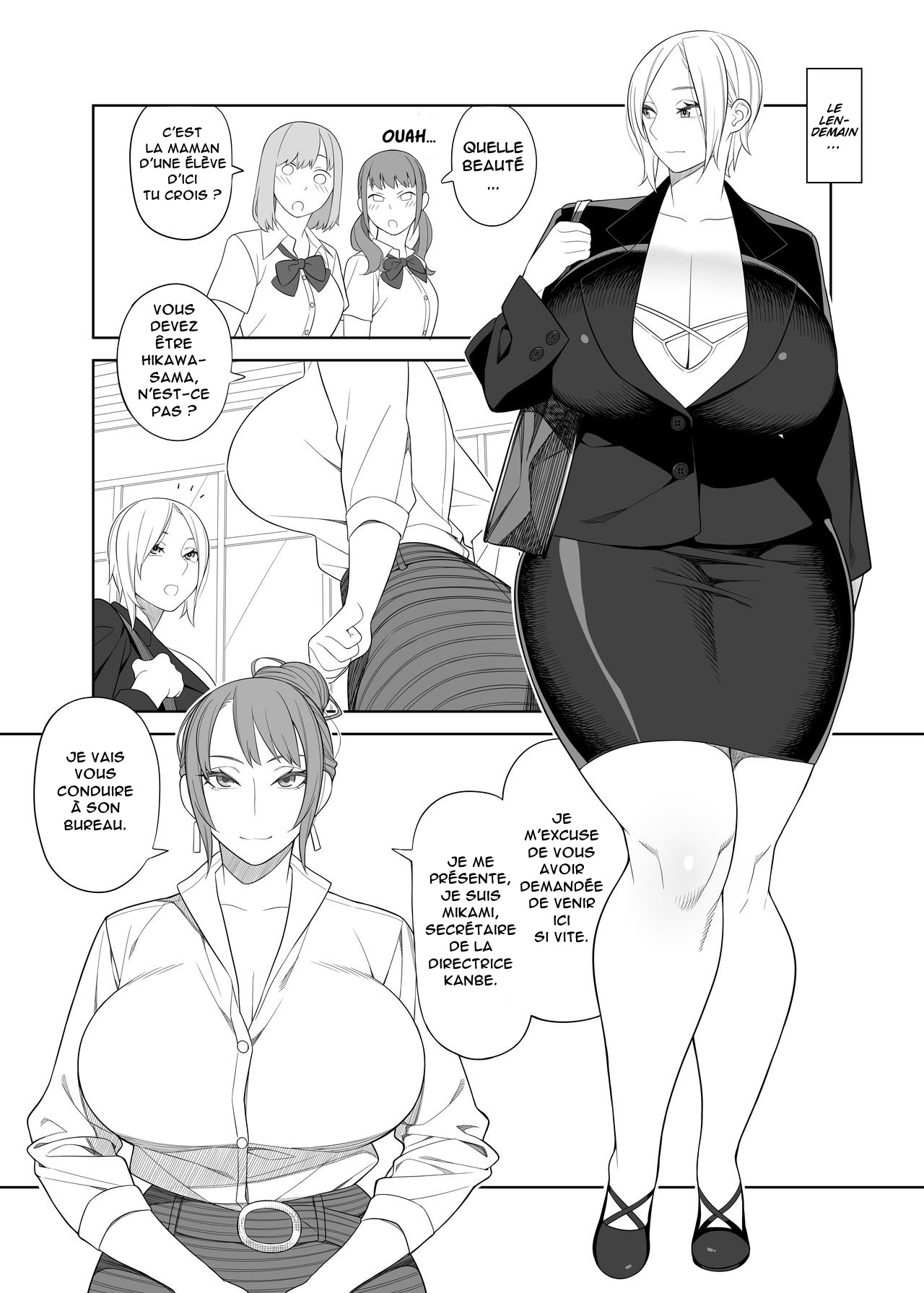 Bakunyuu Mama wa Gakuenchou no Onna 2 page 7 full