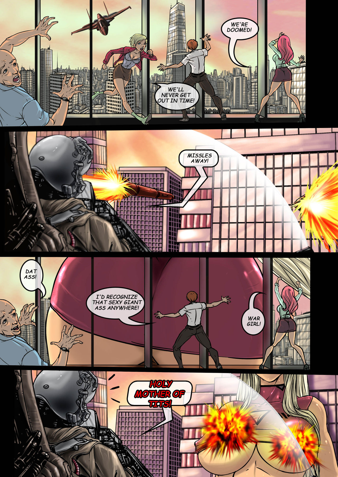 Wargirl page 9 full
