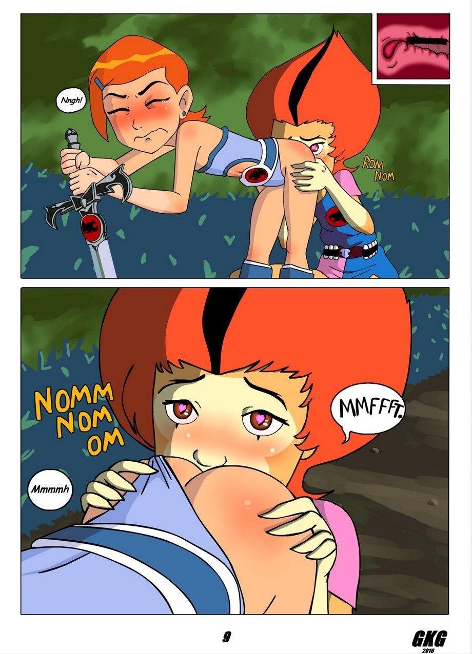 Gwen the Lord of the Thundercats page 9 full