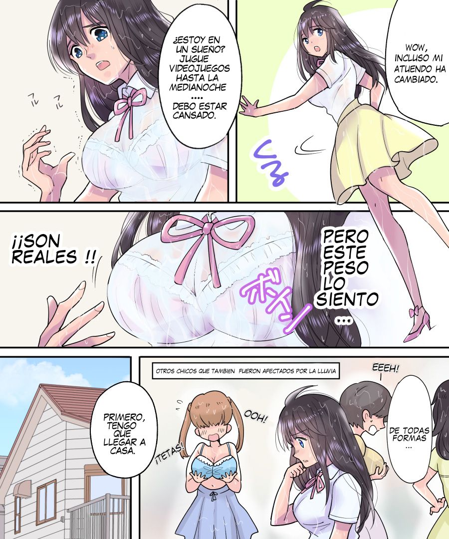 TS Ame Chuuihou ~Fushigi na Ame de Kawaru Jinsei~ page 9 full