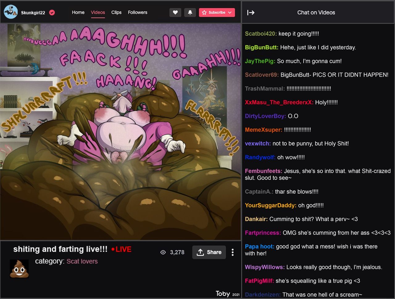 Clara's Livestream page 9 full