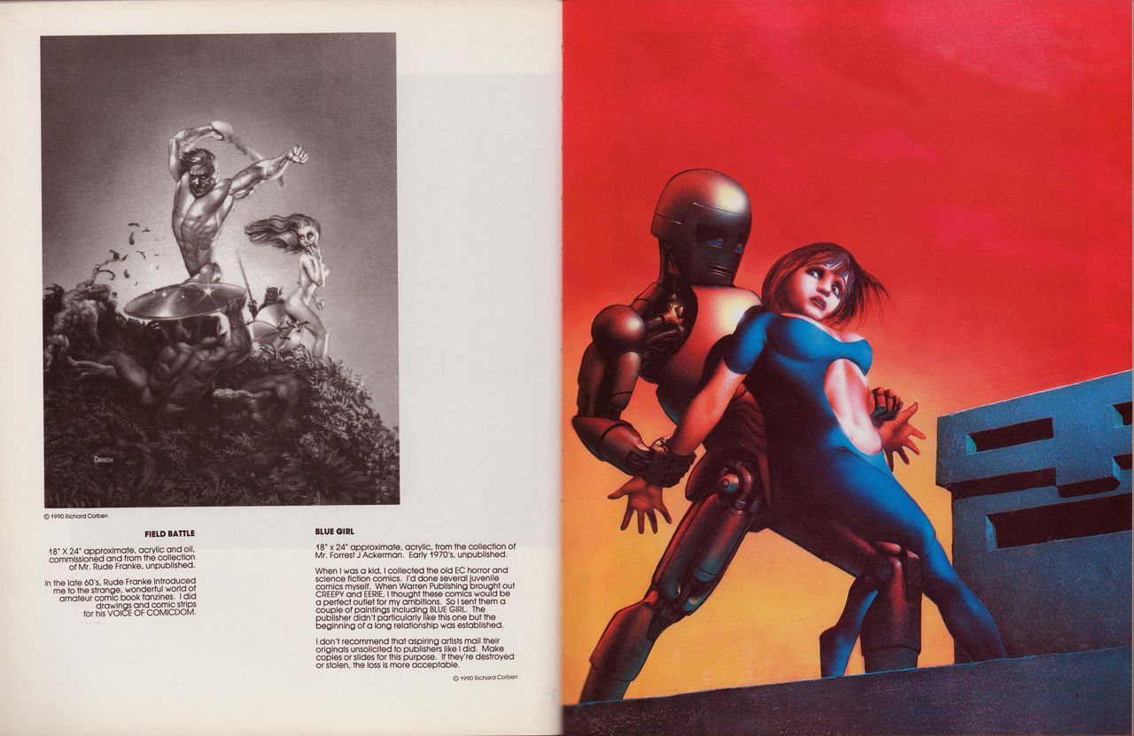Corben Art Book - Volume 1 page 6 full