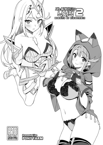 Xenoblade 2 no Rakugaki Bon 2 cover