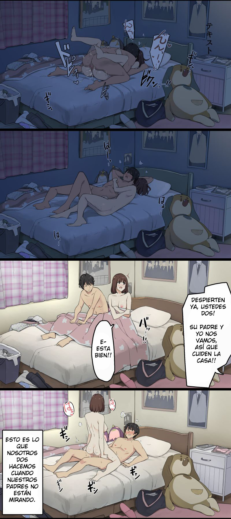 OYA GA MITENAI KAN NI SEX SHITERU SHITEI page 10 full