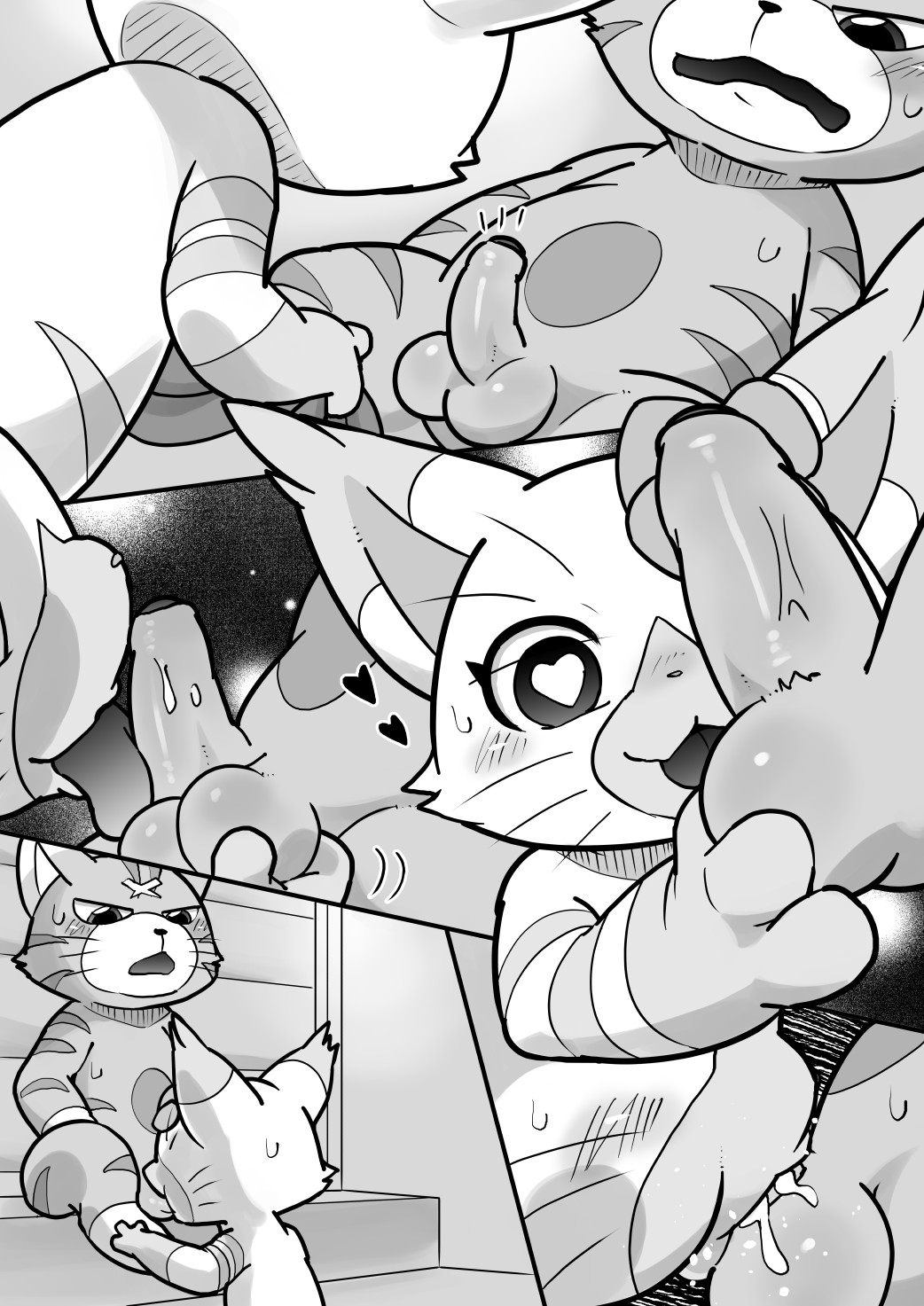 Sweaty Purrs page 3 full